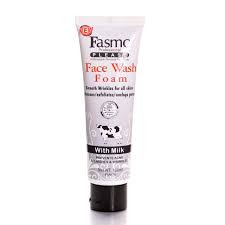 ROUSHUN FACE WASH FOAM WITH MILK PREVENTS ACNE BLEMISHES AND WRINKLE 100ML