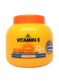 Vitamin E Sun Protect Body Cream For All Skin Types