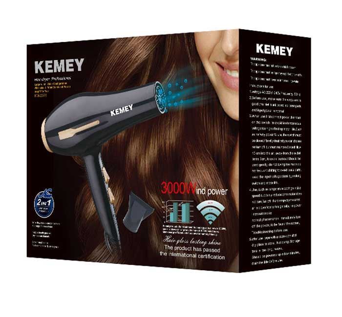 Kemei KM-2376-3000W Professional Hair Dryer
