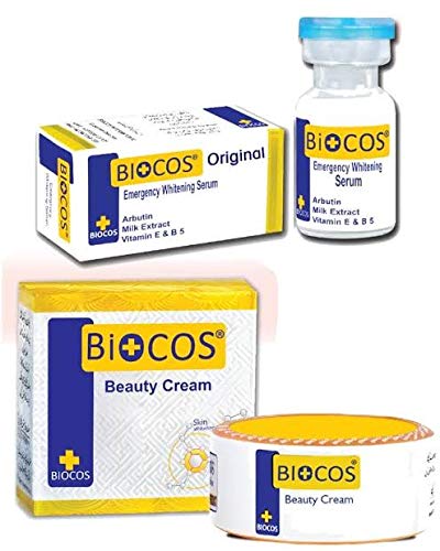 Biocos Beauty whitening Cream & Emergency Whitening Serum