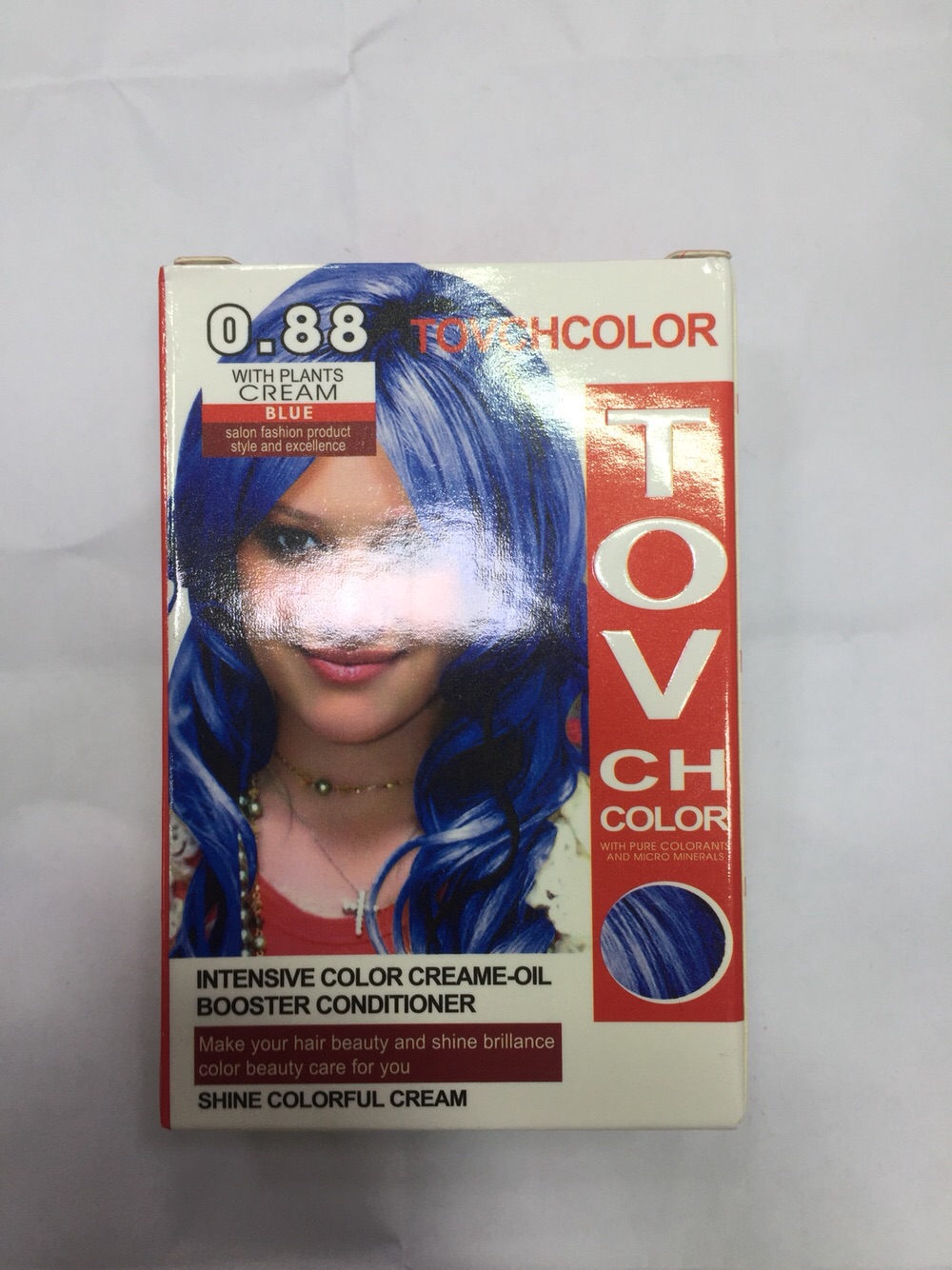 TOV Ch Intensive Color Cream oil Booster Conditioner Shine Colorful Cream