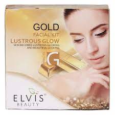 Gold Facial Kit lustrous Glow Elvis Beauty