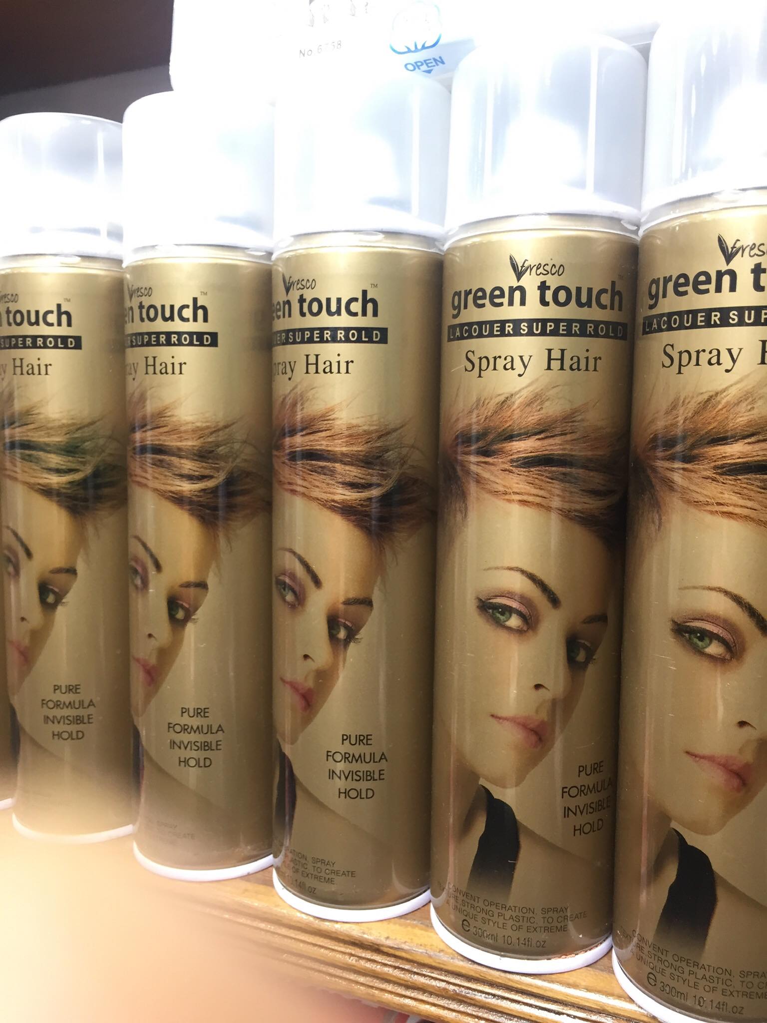 Fresco Green Touch Hair Spray 