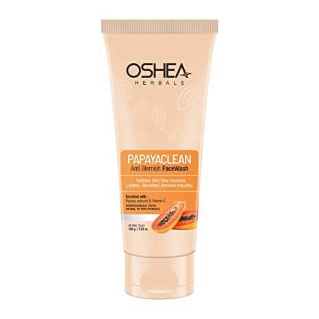 Oshea Herbals Papayaclean Anti Blemishes Face Wash 80gm