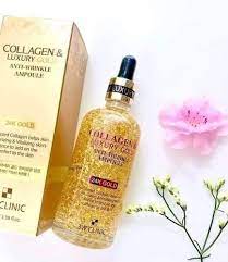 Collagen & Luxury Gold Anti-Wrinkle Ampoule 24k Gold (Korea)