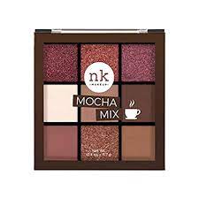 Nicka K New York Makeup Nine Color Shadow Palette (Mocha Mix)
