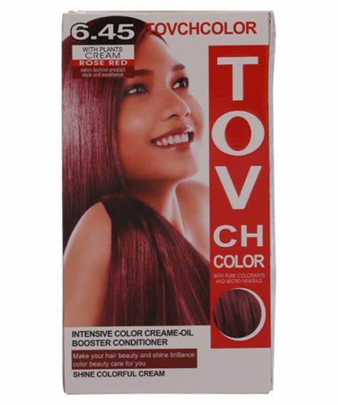 tovch hair color shades rose red