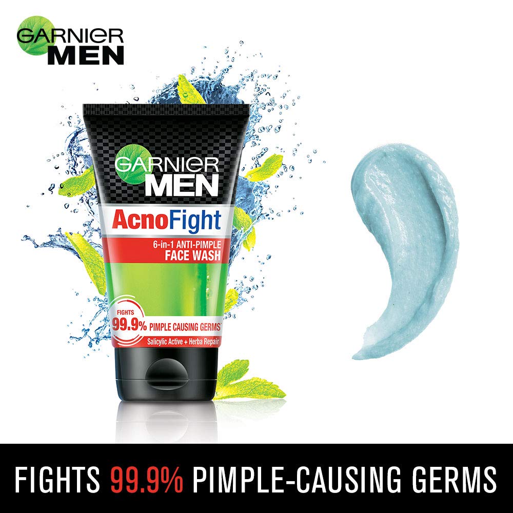 Garnier Men Acno Fight Anti-Pimple Face Wash 