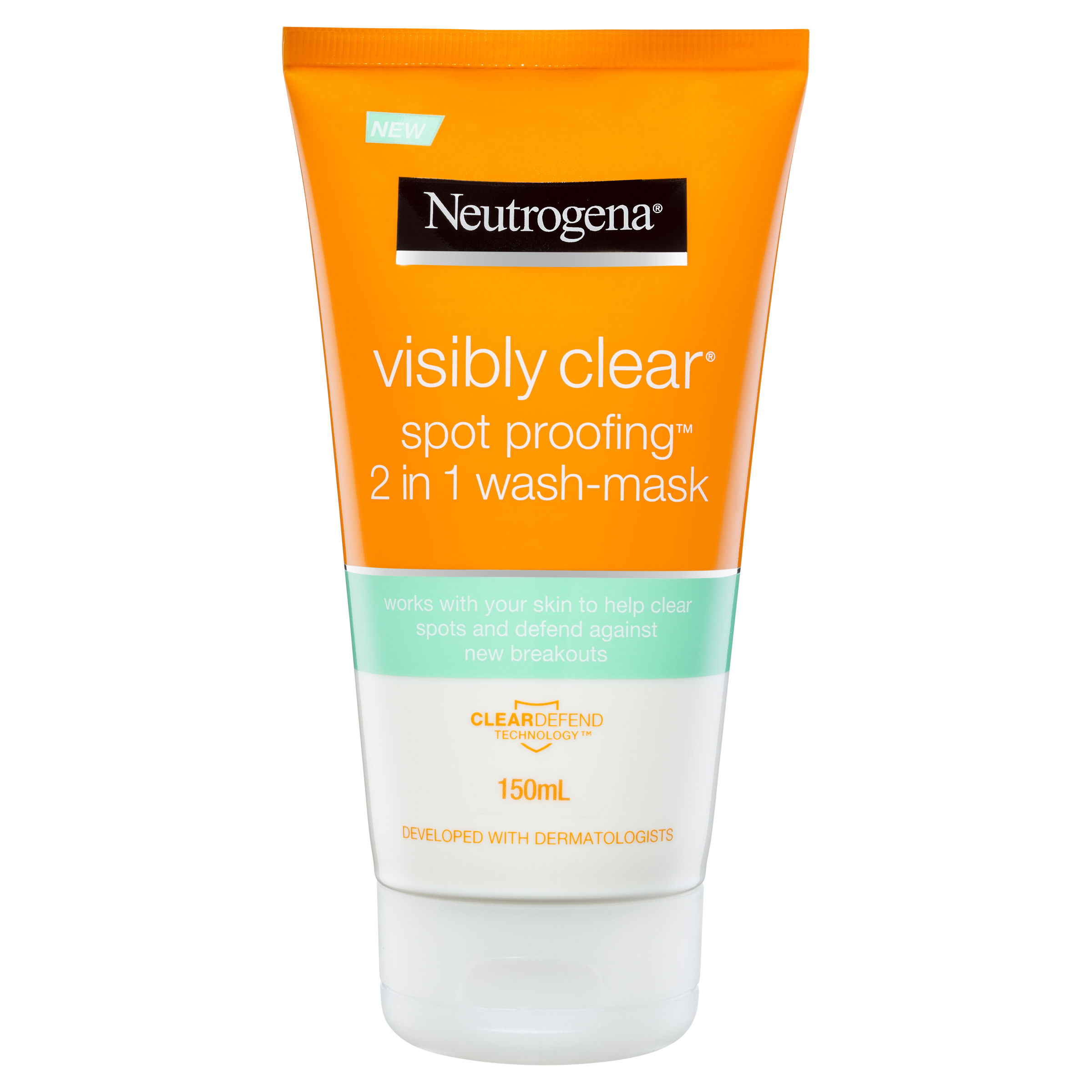 Neutrogena Visibly Clear Spot Proofing 2 in 1 Wash Mask