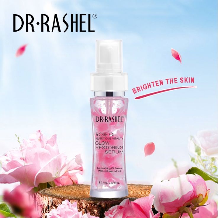 DR.Rashel Rose Oil Nutritious Vitality Glow Restoring Serum