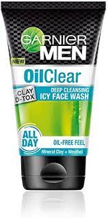 Garnier Man Oilclear DEep Cleansing Icy Face Wash 60gm