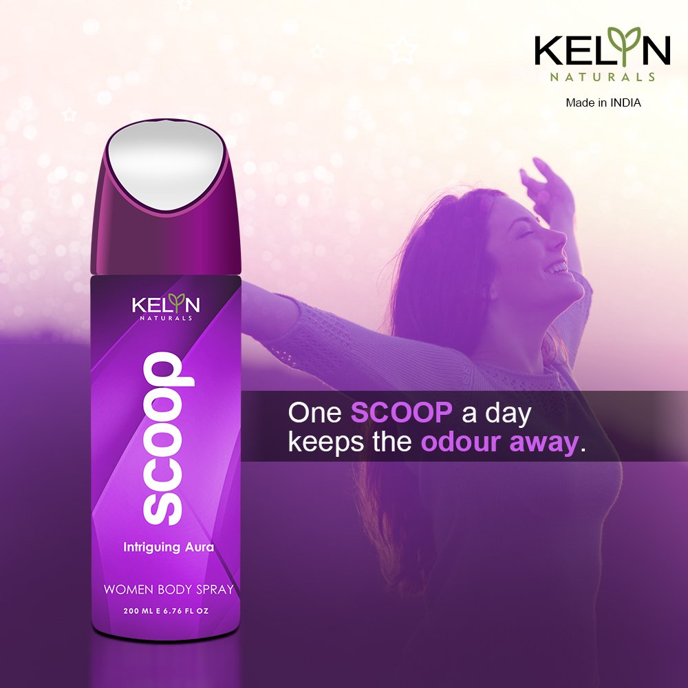 Kelyn Scoop Intriguing Aura Women Body Spray 