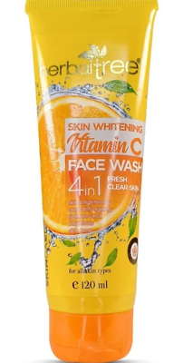 Herbal Tree Skin Whitening Vitamin C for Glowing, Oil Control Face Wash 120 ml