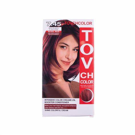 tovch hair color shades wine red