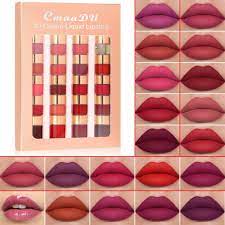Cmaa Du 20 Colors Liquid Lipstick
