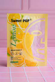 Sweet Pop lemon sheet mask 25ml