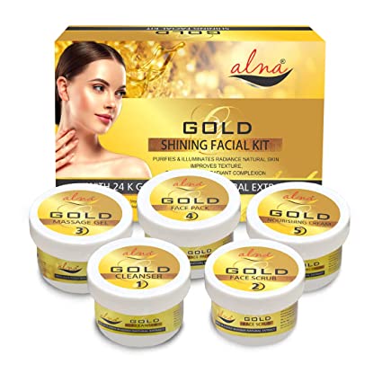 new spa whitening gold facial kit