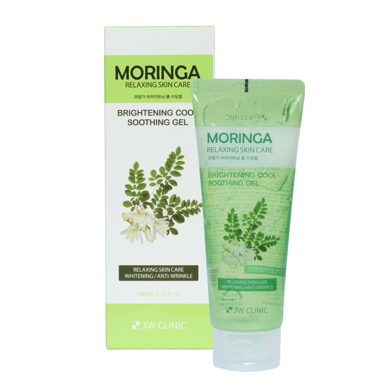 Moringa Relaxing Skin Care Brightening Cool Soothing Gel