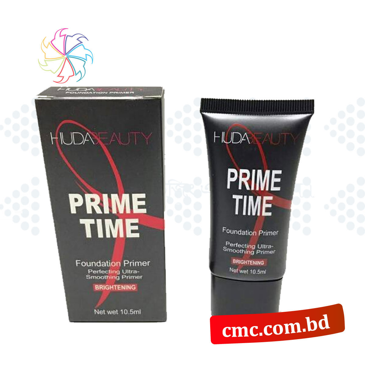 PRIME TIME, HUDABEAUTY FOUNDATION PRIMER PERFECTING ULTRA-SMOOTING PRIMER