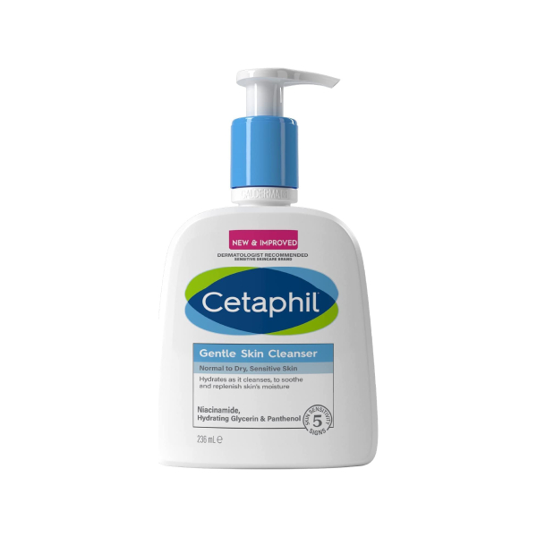 Cetaphil Gentle Skin Cleanser Normal To Dry, Sensitive Skin 236ml