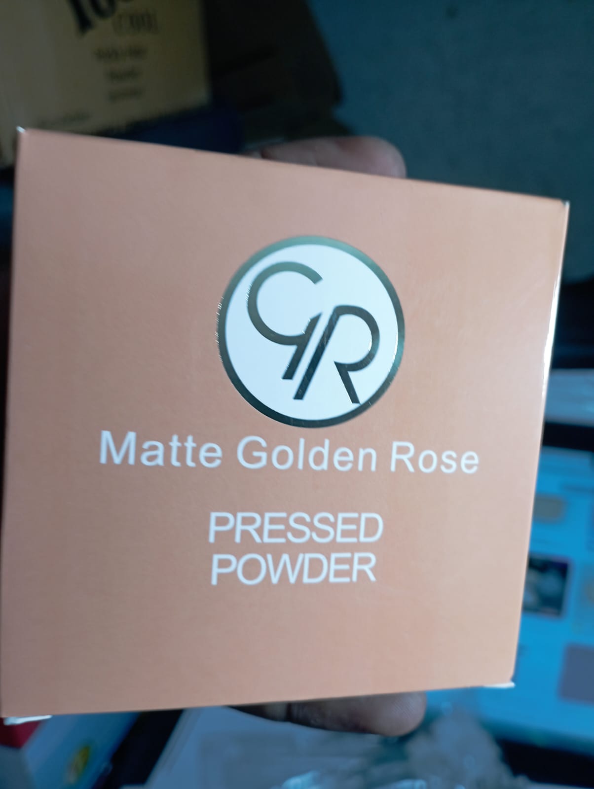 matte golden rose pressed powder 10g