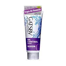 GATSBY OIL PROTECTION POWER WHITE ANTI - POLLUTION DOUBLE ACTION  FACE WASH