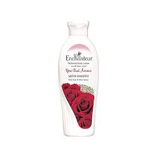 enchanteur perfumed body lotion rose qud amaur satin smooth