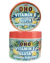 O H O Viamin E Gluta Whitening Body Cream