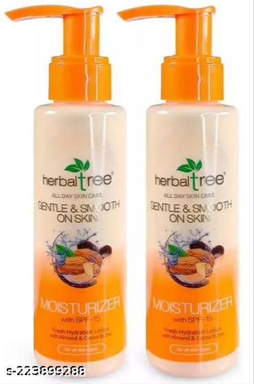 Herbal Tree Moisturising Lotion With Almond & Cocoa Butter For Fresh Hydration  (500 ml)