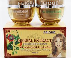 Feique Herbal Extract Whitening Anti Freekle Set