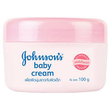 Johnson's Baby Cream Intense Moisturization For Up To 24 Hours No Added Parabens Phthalates And Dyes 100g 