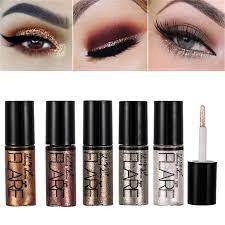Long Lasting Glitter Highlight Eyeliner Gel Metallic Glow Liquid Eyeshadow Shimmer Shiny Eye Liner Shadow
