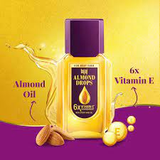 Bajaj Almond Drops Premium hair oil With real Almond extracts