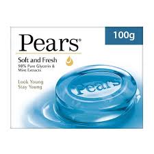 pears transparent soap with mnt extracts