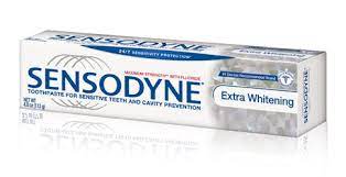 Sensodyne Toothpaste For Sensitive Teeth And Cavity Prevention Extra Whitening 