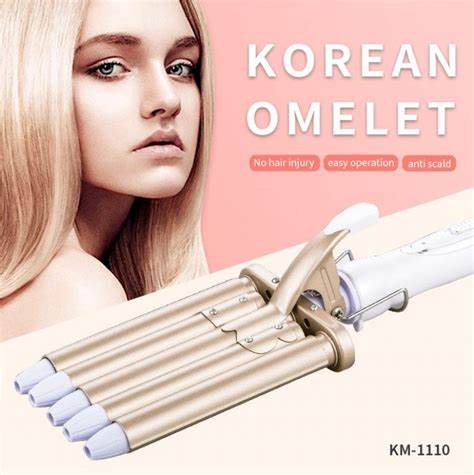  Kemei KM-1110 Hair Scissors for Wavy Hair 45W