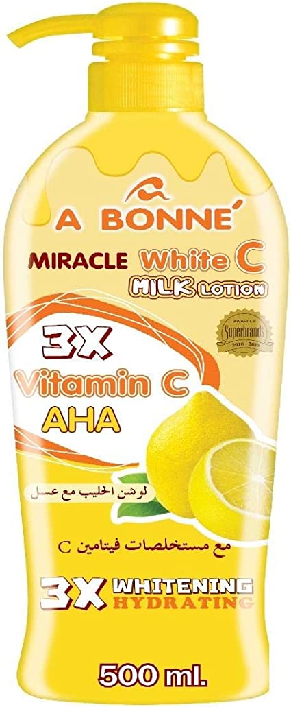 A Bonne milk lotion with vitamin c 500 ml