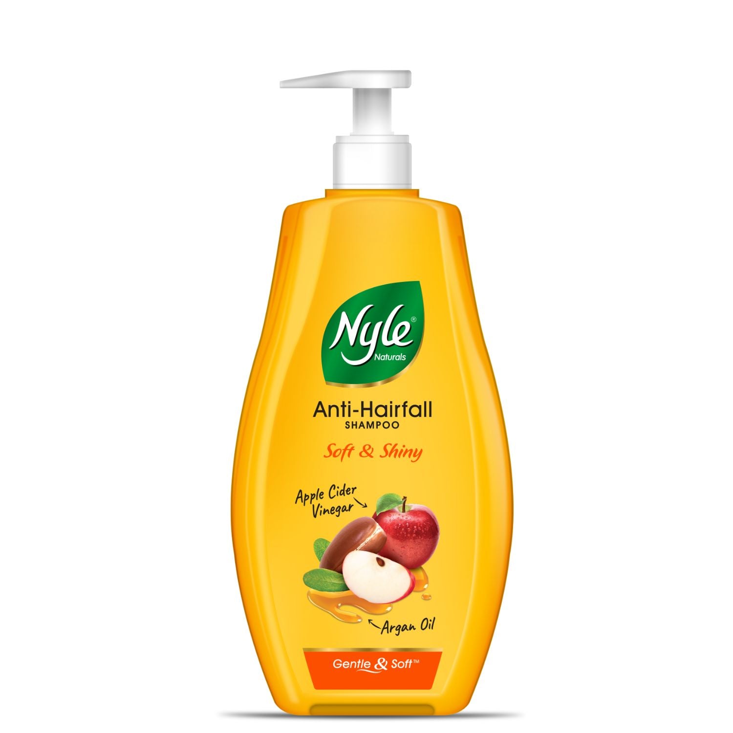 Nyle Naturals Soft And Shiny Anti Hairfall Shampoo  800ml