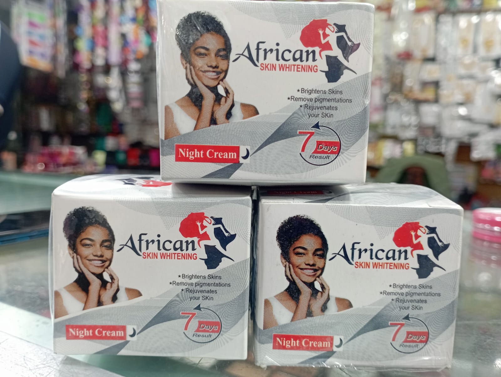 African skin whitening night cream 25g