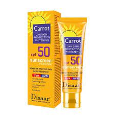 Carrot 24h Skin Protection Whitening Spf 50 Sunscream 