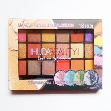 Huda Beauty Makeup Revoltion London 18 Color