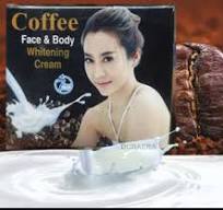 coffee whitening cream