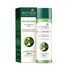 Biotique advanced ayturveda bio cucumber pore tightening toner with himalayan waters for normal to oily skin